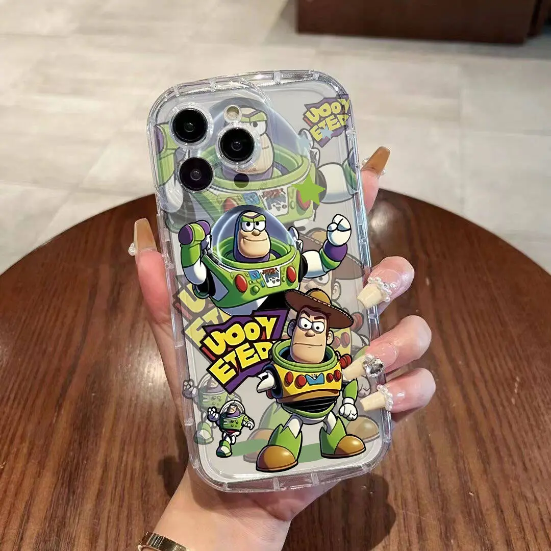 Toy Story Woody Buzz Lightyear funda para Samsung Galaxy Note 20 Ultra A04 A05S A03S A12 A13 A22 A31 A32 A33 A50 A51 A71 A72 A73 - imagen 4