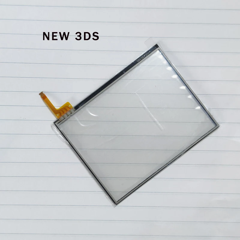 OEM de la pantalla de la lente táctil del digitizador LCD inferior de cristal para el nuevo espejo de la consola 3DS de Nintendo