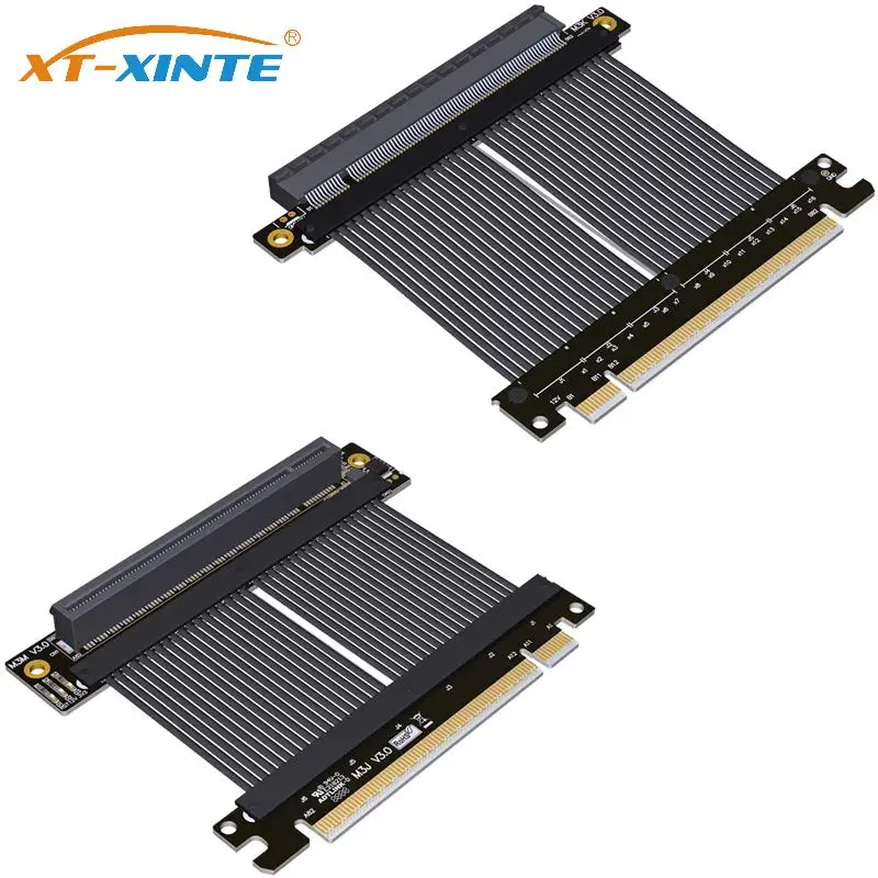 Cable de extensión GPU suave PCIe 4,0x16 GEN4 16X 256Gbps para chasis ROG Helios compatible con tarjeta gráfica RTX 4090 RX7900xt