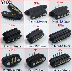 Conector magnético Pogo Pin macho-hembra, 2/3/5 pines, 2 A 36 V