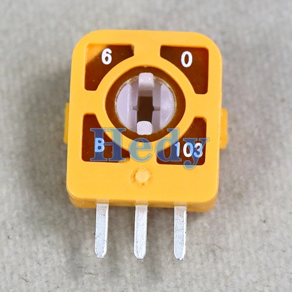 10 Uds. Sensor de microinterruptor analógico 3D amarillo para controlador XBOX360 potenciómetro de resistencias de eje de palanca de pulgar para Xbox 360 - imagen 5
