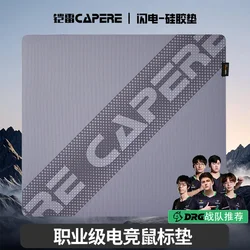 CAPERE Alfombrilla gaming de silicona impermeable y antideslizante