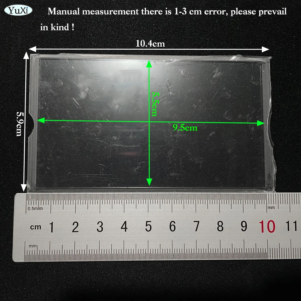 Pantalla LCD para PSP, lente de plástico y vidrio para consola de juegos PSP 1000 2000 3000, marco transparente, Panel de cubierta de espejo transparente, 1 ud. - imagen 3