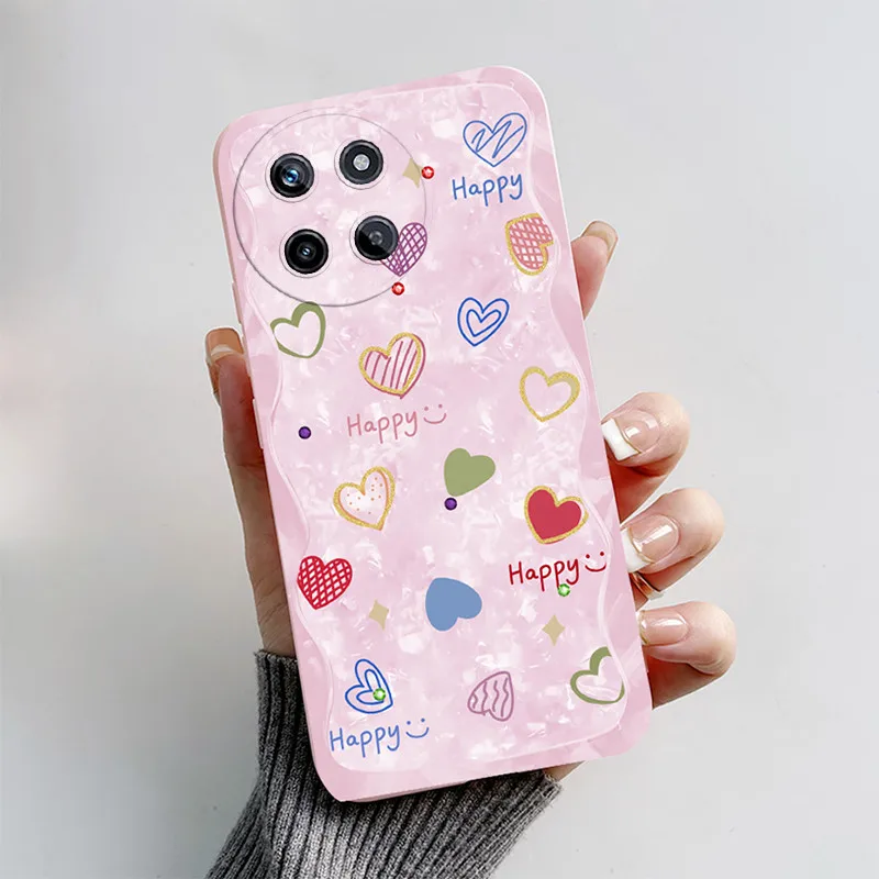 Funda de teléfono para OPPO Realme 11 4G, carcasa de silicona suave con dibujos animados de gato, perro, Realme11 RMX3636 - imagen 2
