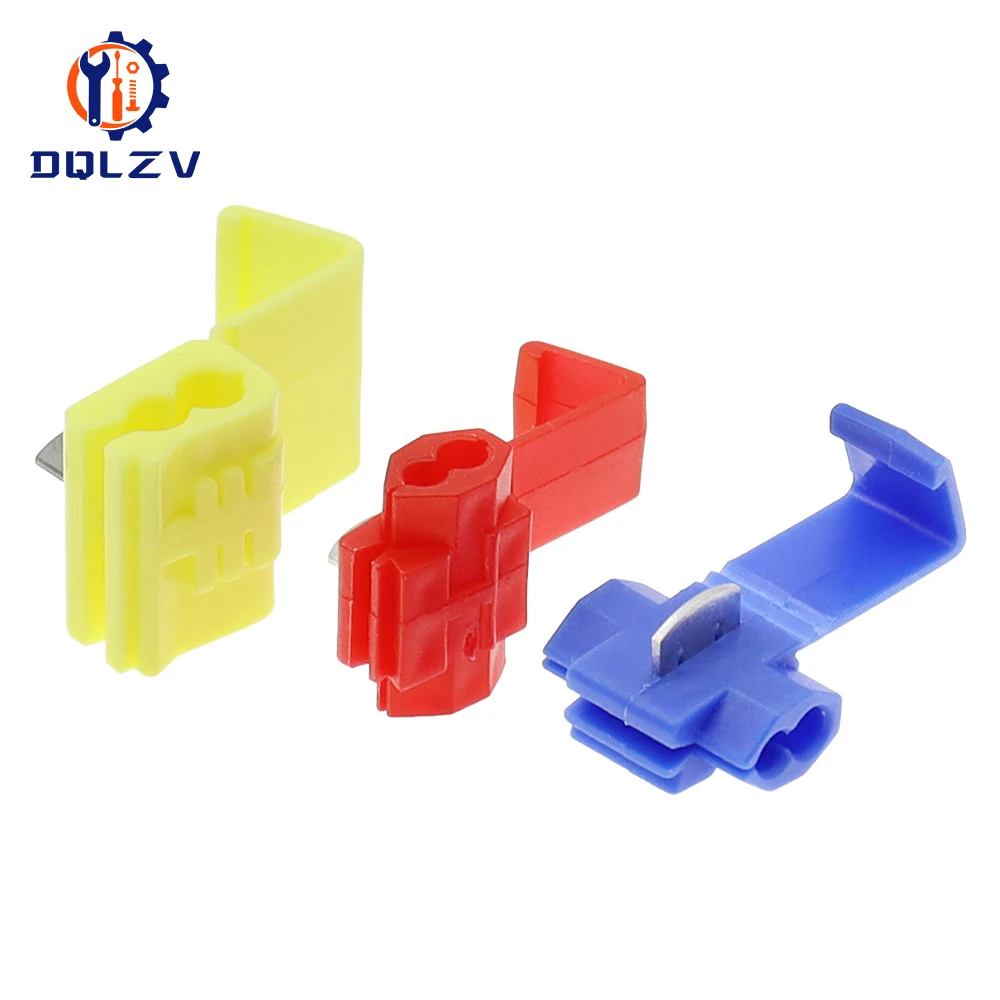 Conectores de Cable Scotch Lock, terminales de empalme rápido eléctrico, crimpado no destructivo sin línea de ruptura AWG 22-18