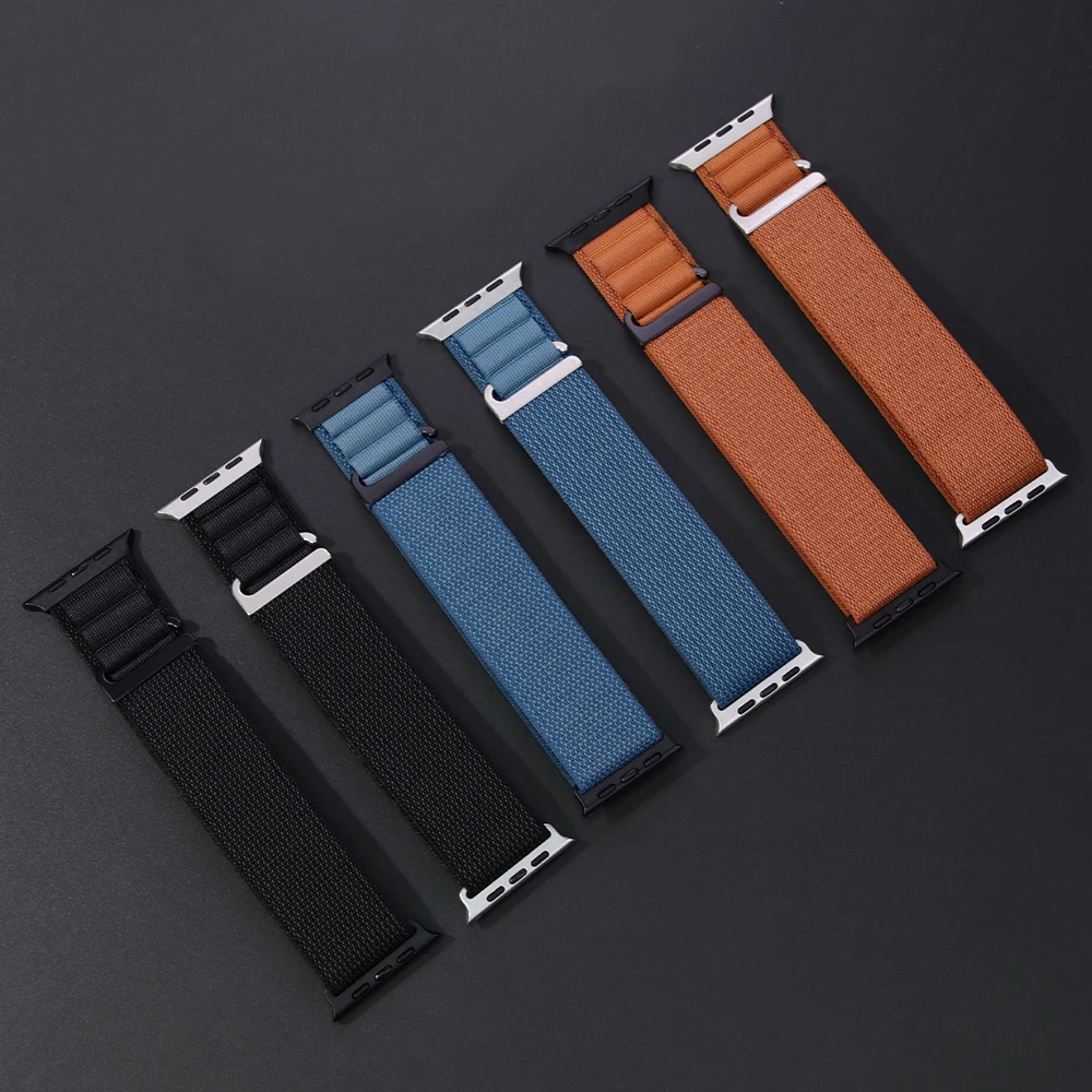 Correa Alpine Loop para Apple Watch Ultra 3 Band 49mm pulsera iWatch Series 11 10 42mm 46mm SE 3 40 44mm 8 9 45mm 41mm banda de nailon - imagen 5