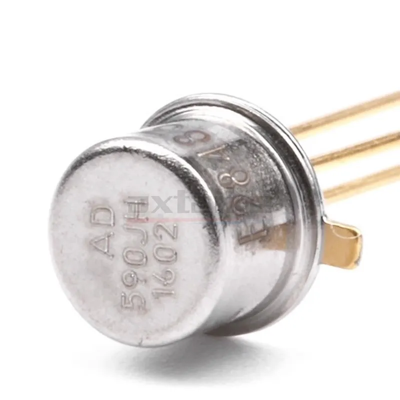 AD590 AD590JH 590JH Sensor TO-52-3 CAN Sensor transductor de temperatura IC de 2 terminales de 3 pines - imagen 2