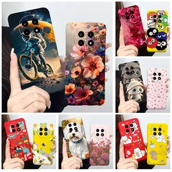 Para Realme 13 Plus 5G Funda suave de silicona TPU encantadora Funda de teléfono de astronauta Panda de dibujos animados para Realme 13 + Global Coque Funda
