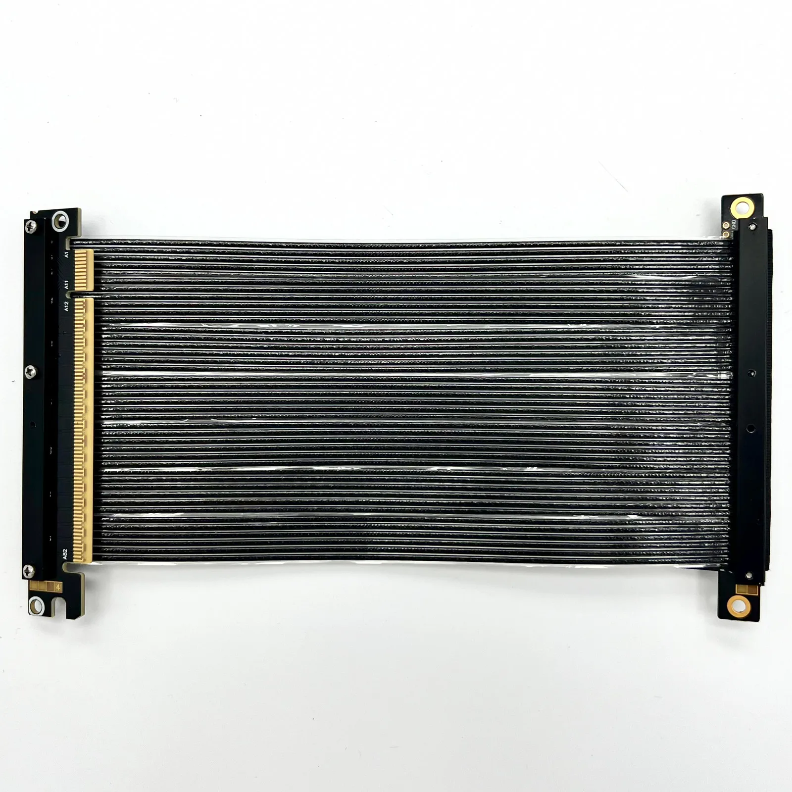 ADT-Link PCI-E x16 5,0 Cable elevador vertical más nuevo GPU RTX 5090 tarjeta de vídeo Mini ITX chasis doble ángulo inverso 16x tarjeta gráfica - imagen 5