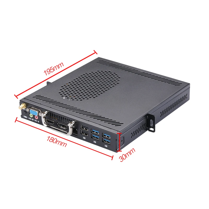 Computadora i3i5i7 OPS llamada espera enseñanza táctil todo en uno OPS host pizarra electrónica software de educación preescolar - imagen 4