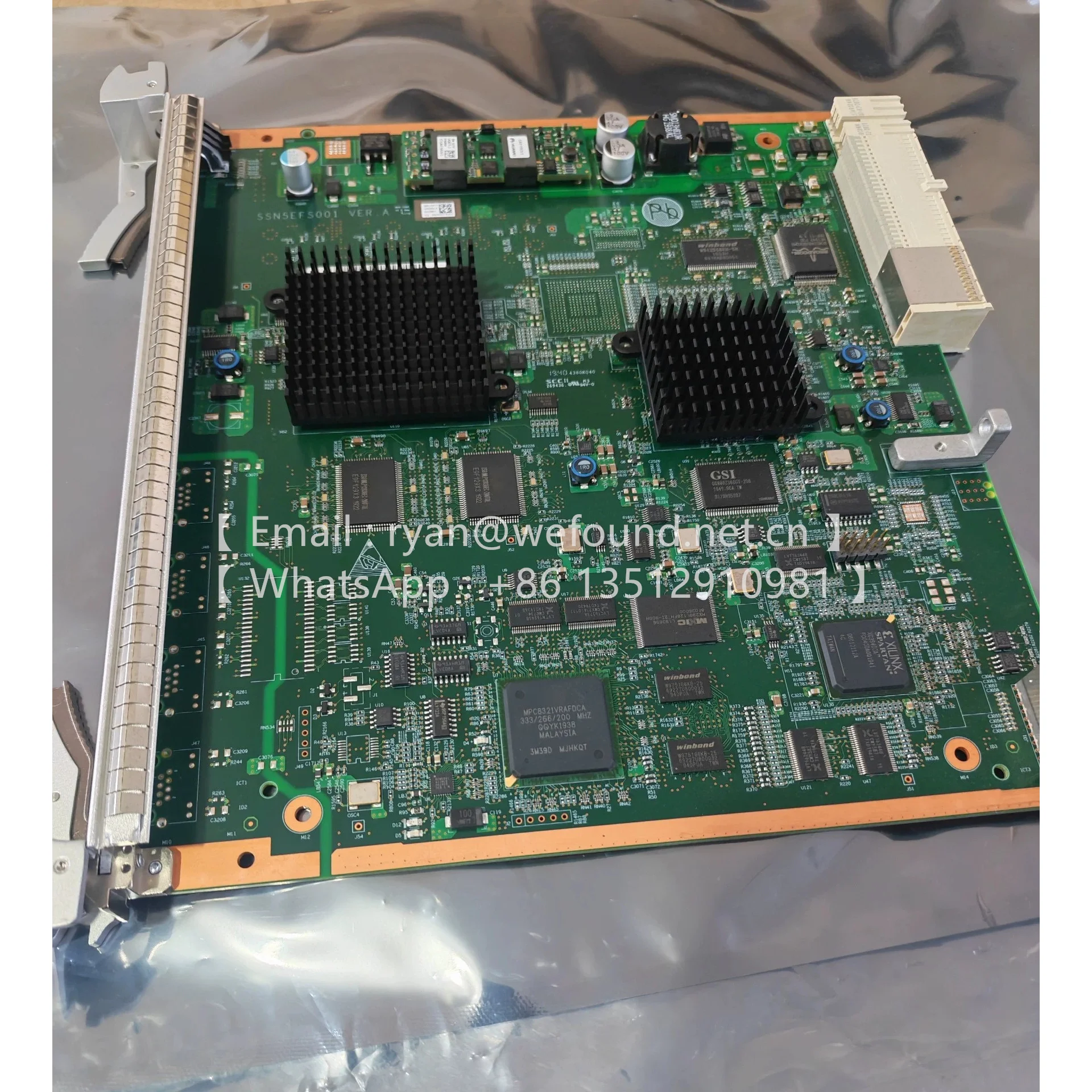 N5EFS0 SSN5EFS001 03021TUN 8 FE 10/100M Placa de procesamiento Ethernet rápida con interruptor LAN