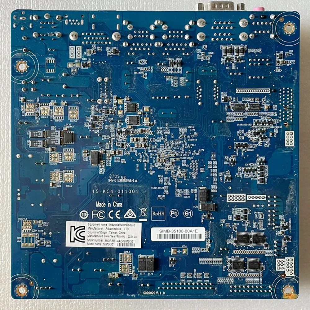 Para placa base de control Industrial ADVANTECH puerto de red Dual SIMB-35100-00A1E SIMB-351 A101-3 - imagen 5