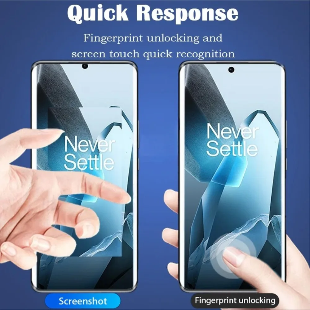 2 uds 9D vidrio de protección de cobertura completa para OnePlus 13R 12R Ace 3 5 Pro Ultra protector de pantalla para OnePlus 13T 11R 10R 9RT - imagen 4