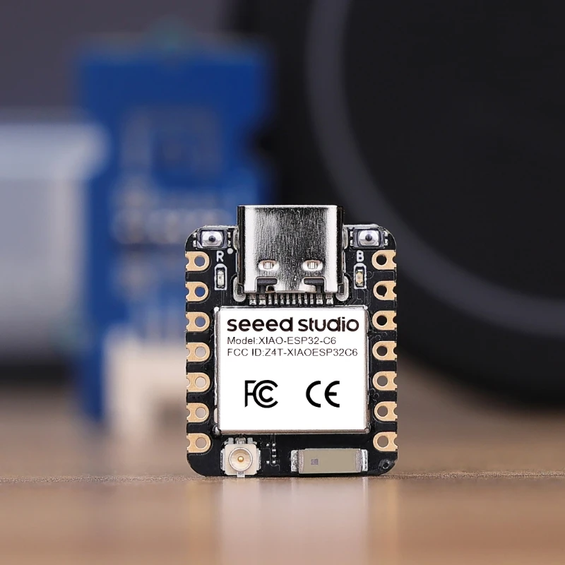 Mini placa de desarrollo ESP32C6 XIAO esp32 c6-2.4 GHz WiFi6,BlE5.3, hilo Zigbee (802.15.4)ESP Rain Maker, AWS IoT, Microsoft Azure - imagen 3