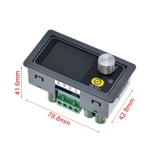 XY5008 CNC Regulador de voltaje CC ajustable Fuente de alimentación Voltaje constante Corriente constante 50V 8A 400W Módulo Buck - imagen 3