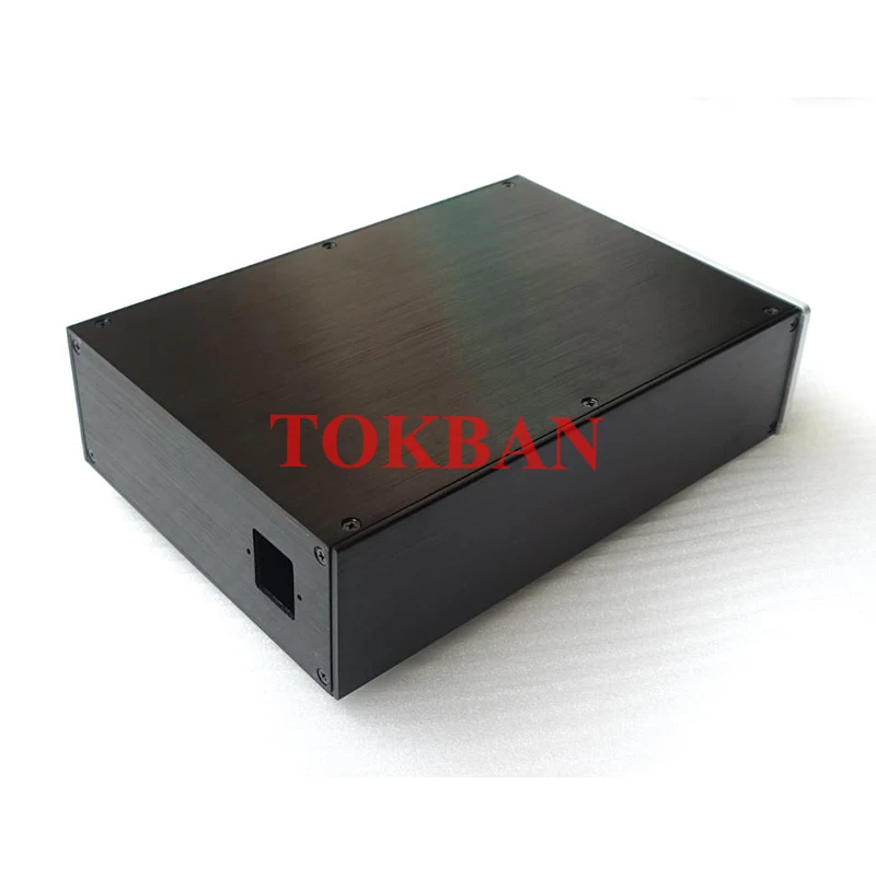 Tokban Audio STK208 215*80*308mm carcasa de chasis de amplificador de potencia de aluminio carcasa de preamplificador HIFI DIY - imagen 2