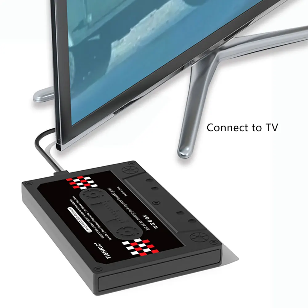 Caja de disco duro externo TISHRIC, carcasa de disco duro de 2,5 pulgadas, adaptador SSD Sata a USB3.0, carcasa HD externa de hasta 6Gbps para juegos - imagen 4