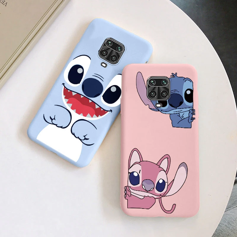 Funda de teléfono Lilo Stitch para Redmi Note 9 Pro Max 9S, Funda de silicona suave con dibujos animados para Redmi Note 9 Pro Capa - imagen 3