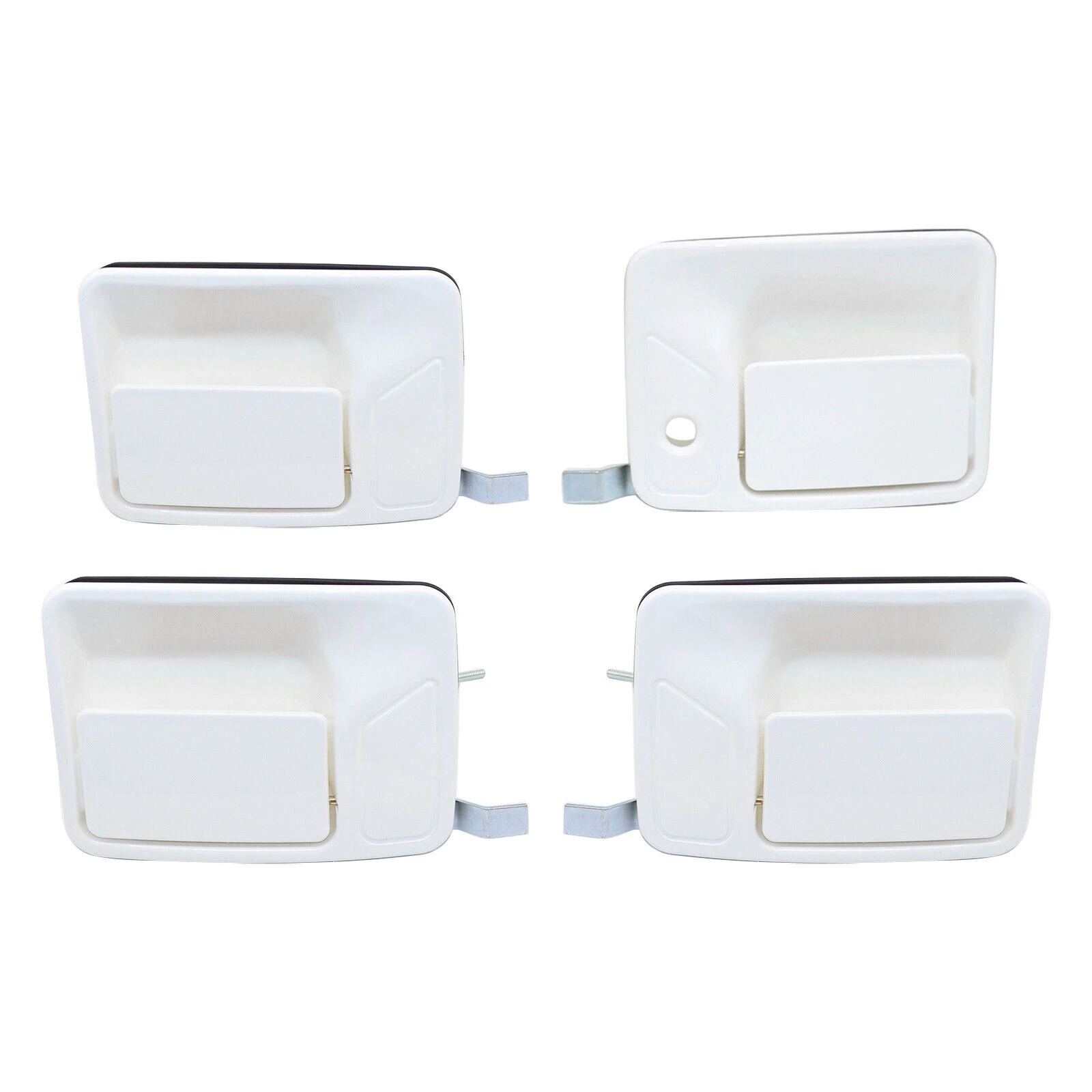 4 Stks/set Vervangen Voor En Achter Buiten Buitendeurhandgreep Voor Ford Super Duty F250 F350 1999-2016 7c3z2522405aa Auto-Accessoires - imagen 4