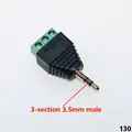 3section 3.5mm male