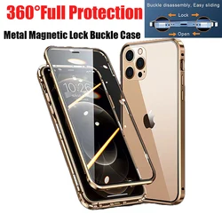 Funda magnética 360° de doble cara para iPhone 16 Pro Max