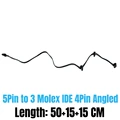 3 Molex Angled