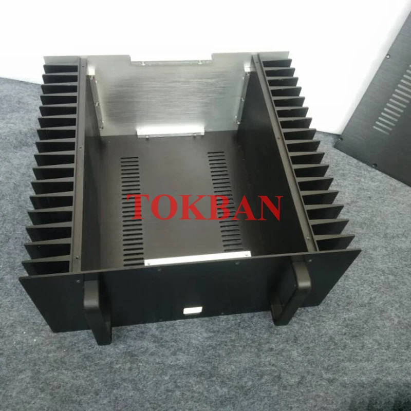 Tokban Audio-carcasa de aluminio para amplificador de potencia, carcasa de aluminio Clase A, 4320A, 430x200x418mm - imagen 2