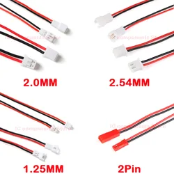 Conectores JST Mini 1,25/2/2,54 mm Macho-Hembra
