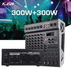 Mezclador amplificador de 6 canales con DSP, Bluetooth y USB
