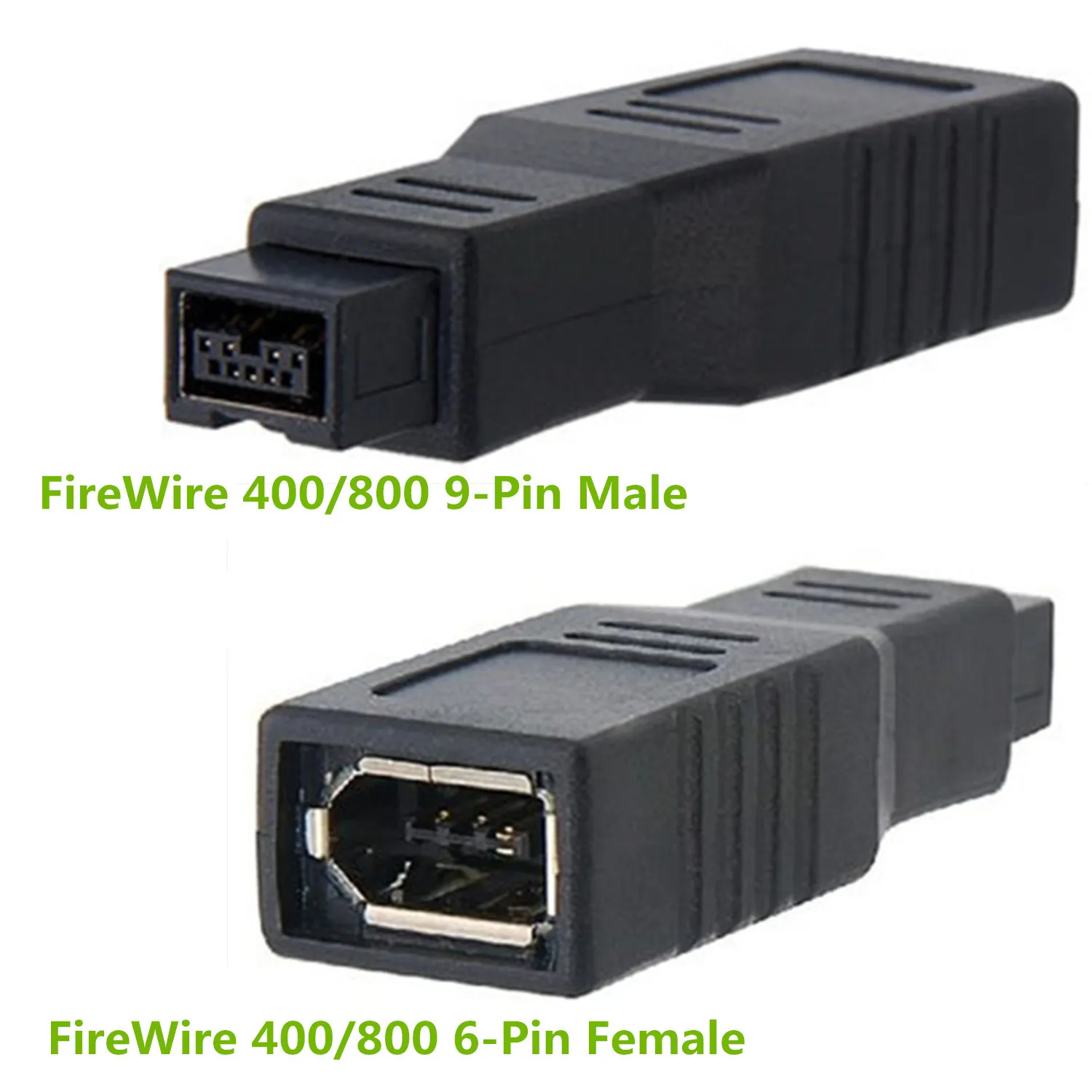 1 Uds Firewire IEEE 1394 6 pines hembra 9 pines a 6 pines USB 2,0 adaptador macho cámara teléfonos móviles reproductor MP3 adaptador convertidor de escáner - imagen 5