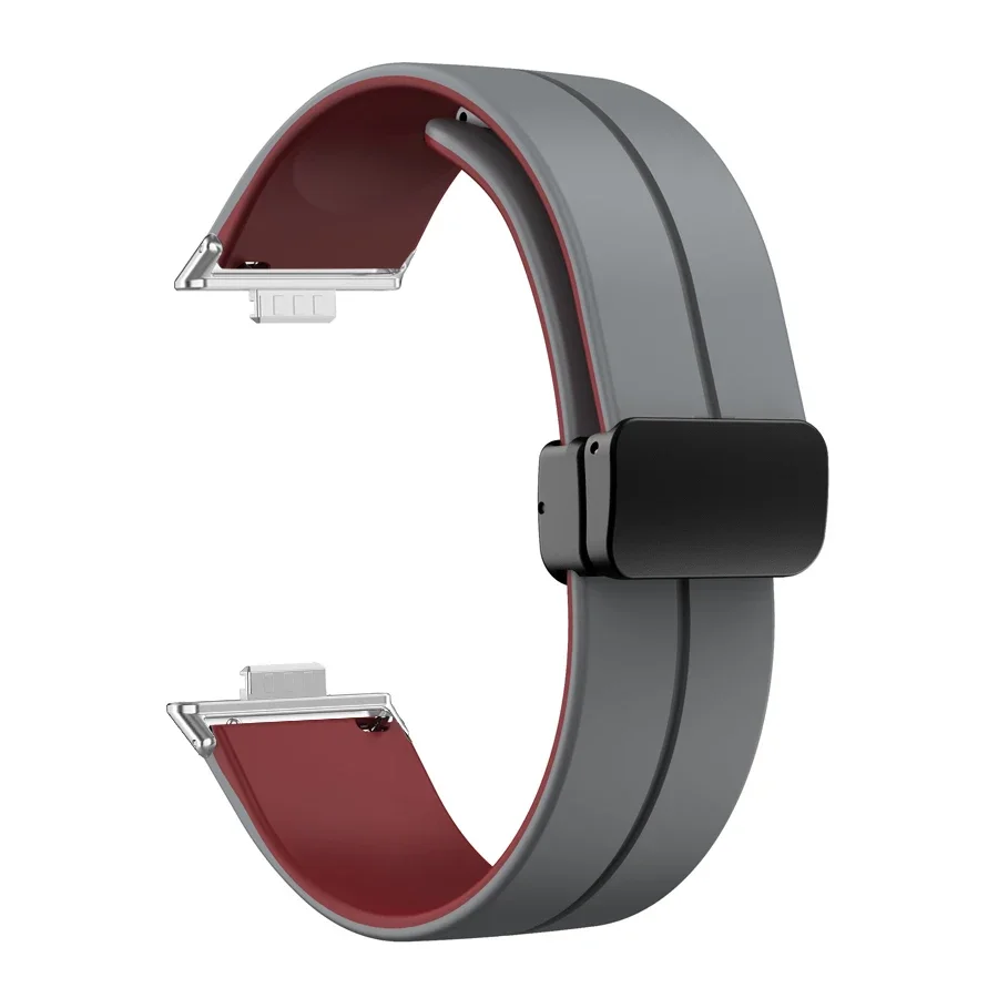 Correa de reloj de silicona con hebilla magnética para Huawei Watch Fit 4 Pro, Correa de repuesto, accesorios para Huawei Fit 3 - imagen 5
