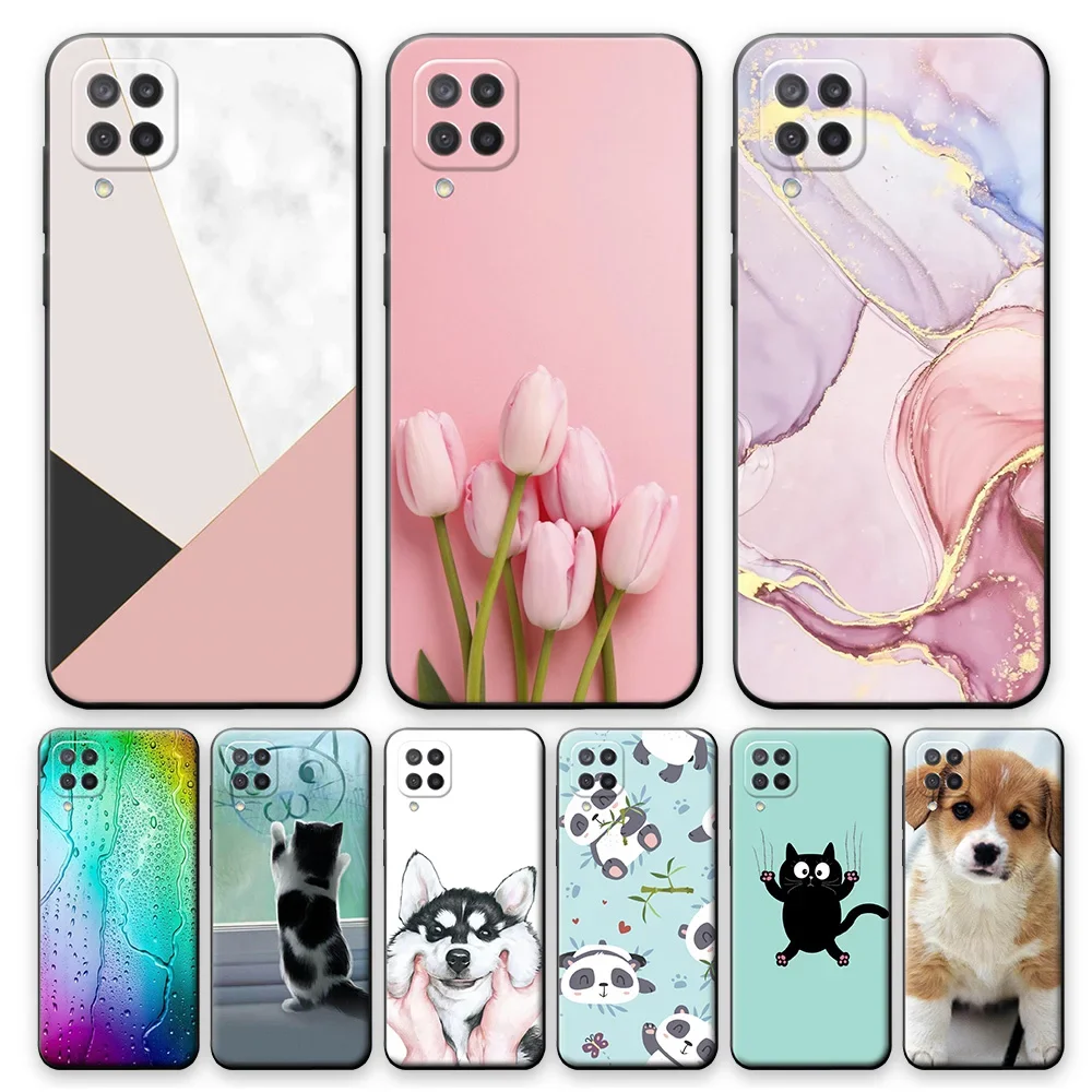 Funda trasera suave para Samsung Galaxy M32, carcasa de silicona TPU, SM-M325F