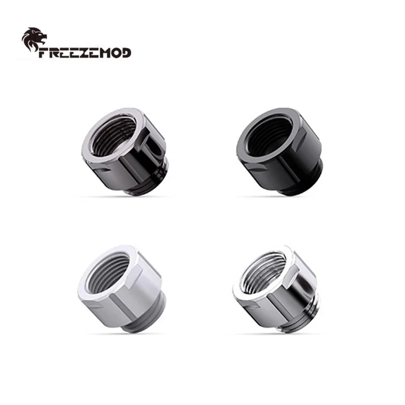 Accesorio extensor de refrigeración por agua, rosca M-F, diseño de llave hexagonal de 10/20/30/40mm de longitud, Material de latón de alta gama, GYCLZ-D de 4 colores - imagen 3