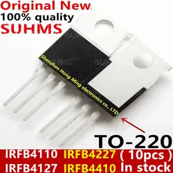 TO-220 MOSFET IRFB4110PBF, IRFB4127PBF, IRFB4227PBF y IRFB4410PBF