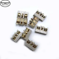 10 unids/lote conector de contacto de batería de repuesto para Motorola XIR P8668 P6600 DGP8550 DGP8050 DP4400 DP2400 DP4800 DP4600 Radio