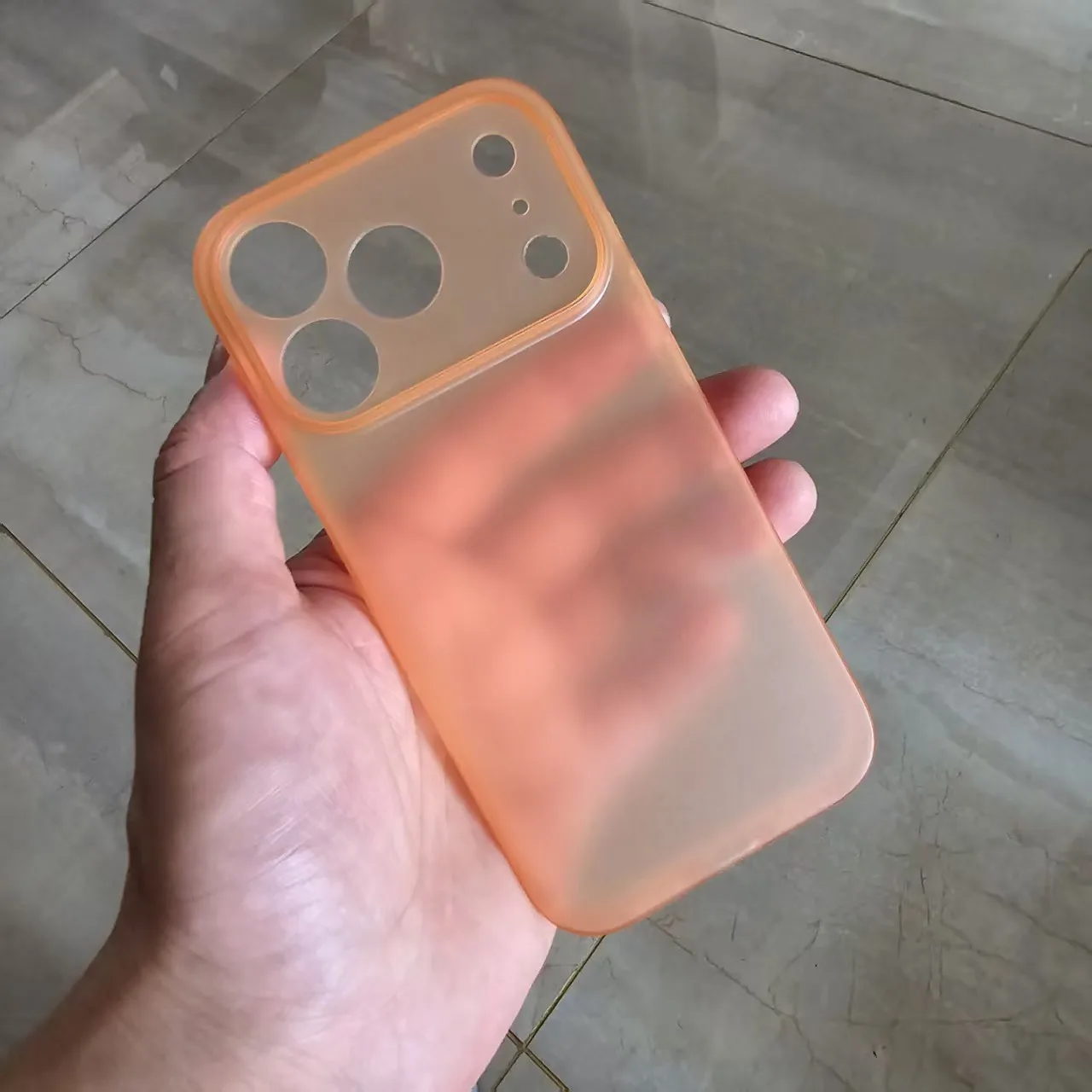 Funda de teléfono mate PP ultrafina para Apple iphone 17 Pro Max, funda a prueba de golpes para iphone 17Pro 17ProMax 17, funda invisible de aire - imagen 4