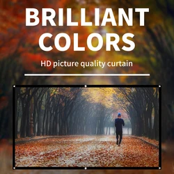 Pantalla Proyector 16:9 Antiluz HD Retráctil