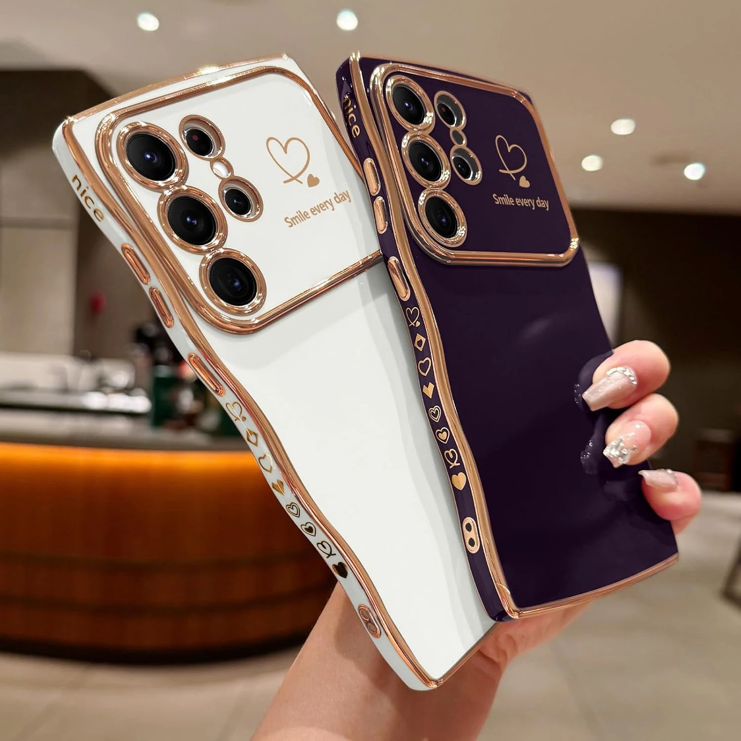 Funda blanda para Samsung Galaxy S25 S24 S23 S22 Ultra Plus FE S25Ultra S24Ultra A16 A56 A55 A54 A15 A14 A25 A26 5G 4G A36 A35 - imagen 4