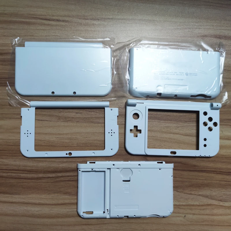 Marco medio Original y OEM A E lados carcasa cubierta carcasa para Nintendo nuevo reemplazo de consola 3DS LL - imagen 5