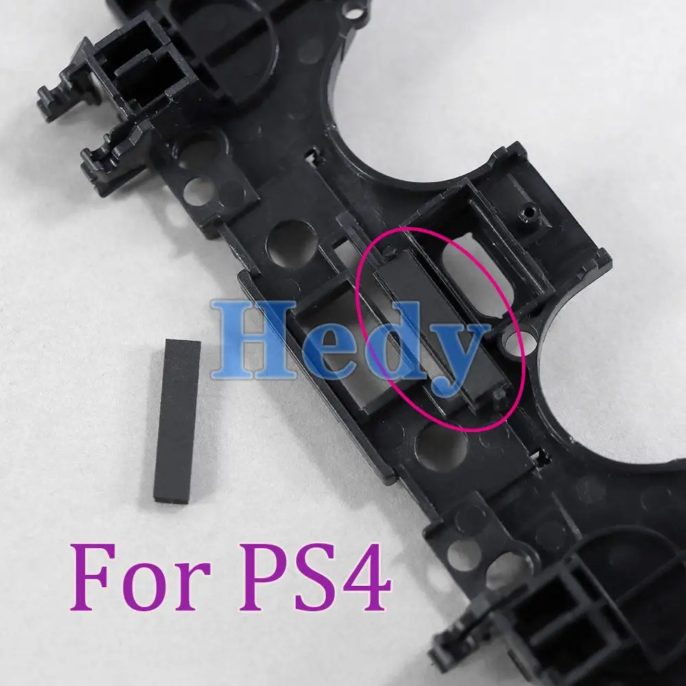 10 Uds para PS4 1000/1100 marco medio esponja película conductora botón de teclado para Playstation 4 controlador de PS4 relacement
