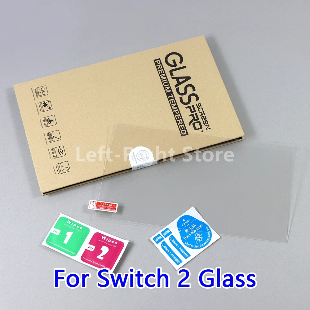 1 Uds para Nintendo Switch 2 película de vidrio templado película templada antiarañazos accesorios de película protectora de pantalla de juego antideslumbrante - imagen 2