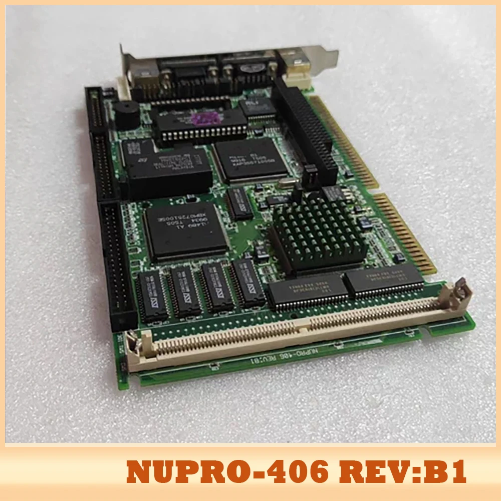 Placa base de control industrial de media longitud NUPRO-406 REV:B1