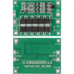 Placa BMS 3S 60A para Baterías 18650 de Litio