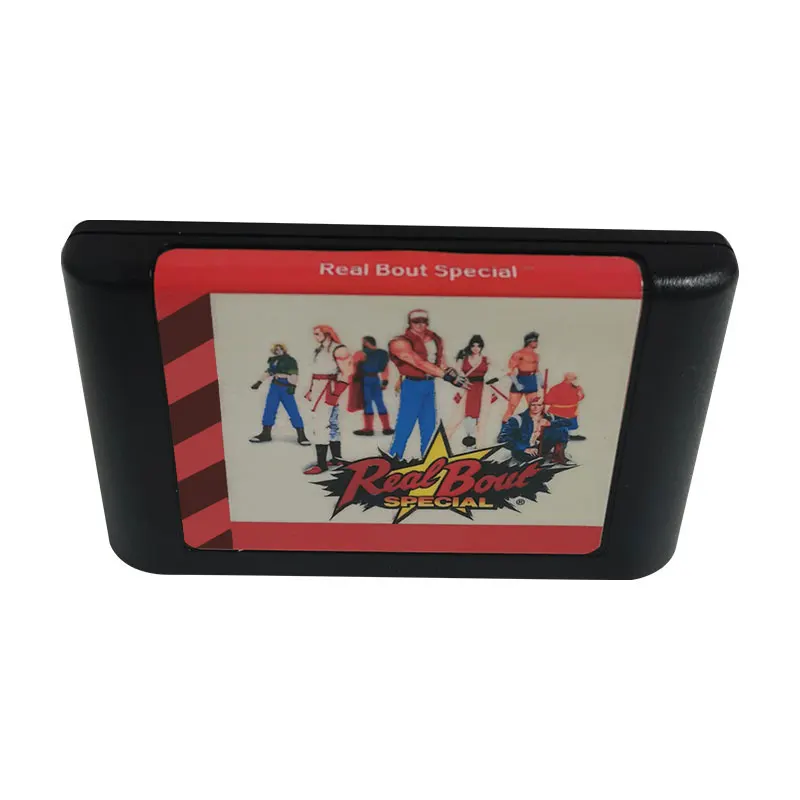 Tarjeta de juego MD especial Real bout para Mega Drive, Sega Genesis y consola original - imagen 4