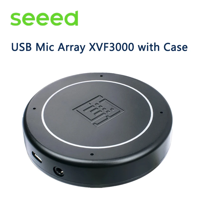 Seeed ReSpeaker Series Mic Array V3.0/USB Mic Array XVF3000 XMOS XVF3800 ESP32S3 AI-powered opcional, matriz de 4 micrófonos para voz clara - imagen 3