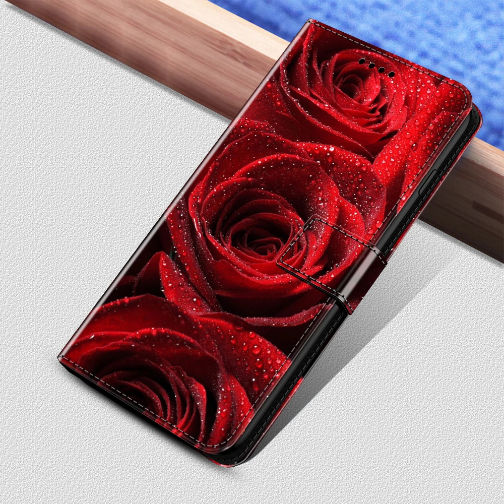 Funda de cuero con tapa para Samsung Galaxy A55 A35 A25 A15 A05 A05S 5G, funda M35 M55 M15, funda con soporte magnético con ranuras para tarjetas - imagen 4