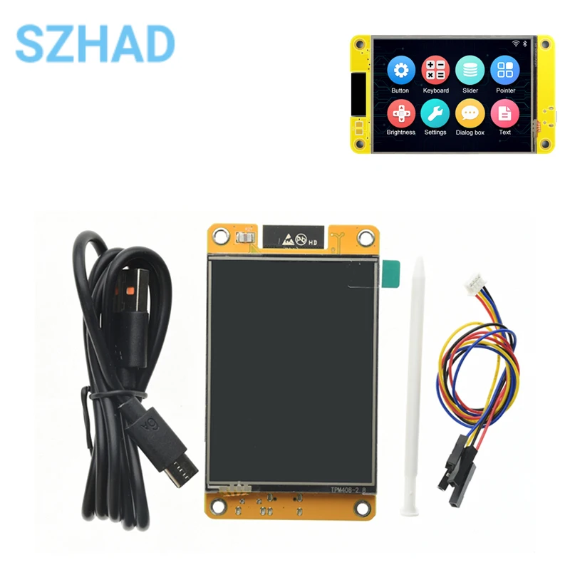 Pantalla inteligente ESP32 de 2,8 pulgadas para Arduino WIFI Bluetooth WROOM táctil 240*320 pantalla LCD módulo TFT