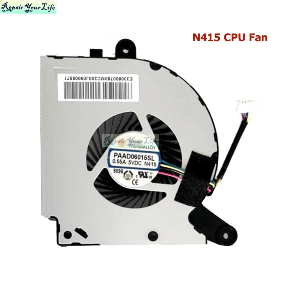 Ventilador de refrigeración para ordenador portátil, Enfriador de GPU para MSI Creator 17M A9SD (MS-17F3) A9SE A10SD Notebook PC, radiador PAAD06015SL N416 N415 - imagen 2
