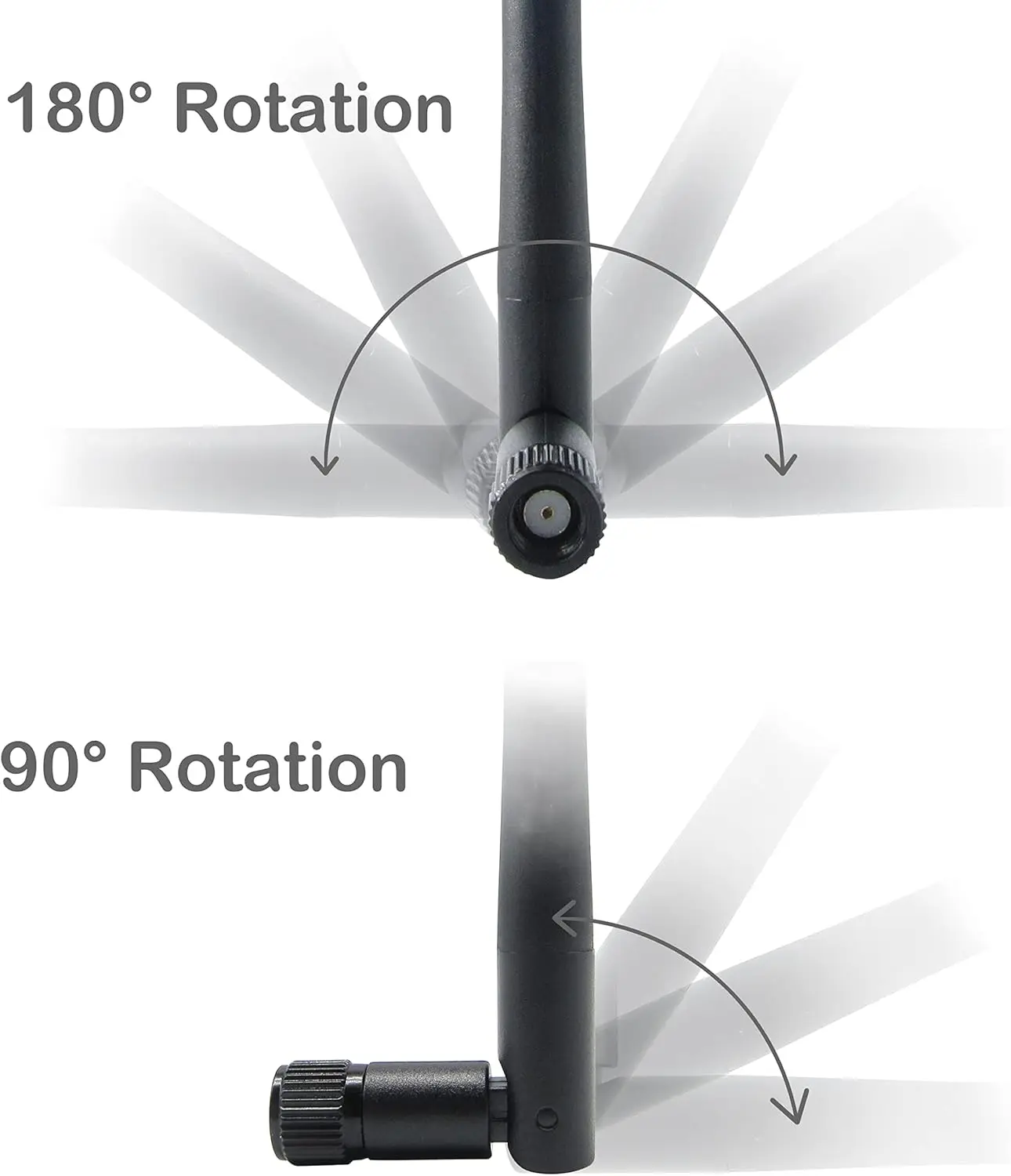 2 uds WiFi Bluetooth antena 2,4G 5G 5,8G con RP-SMA macho para placa base de juegos, cámara RV, Mini tarjeta inalámbrica PCIE M.2, enrutador - imagen 5