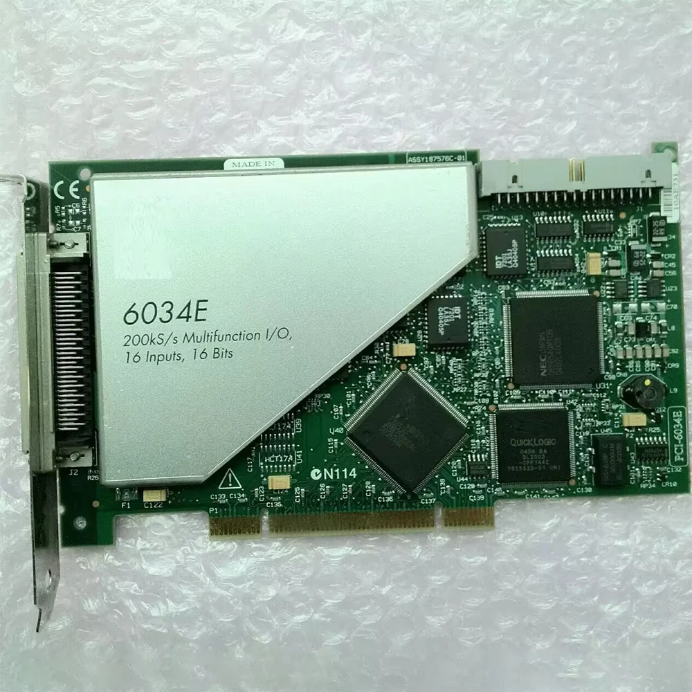 Tarjeta de adquisición de datos multifuncional DAQ NI PCI-6034E 778075-01 - imagen 3